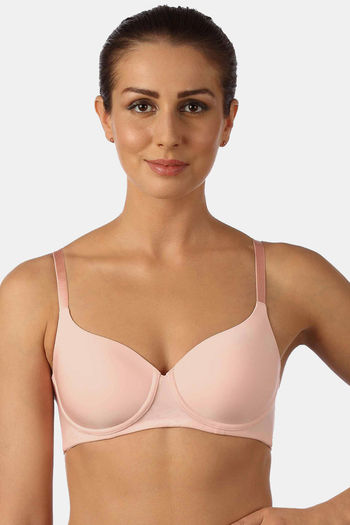 Buy Triumph Single Layered Non Wired Full Coverage T-Shirt Bra - Coffee  Sugar at Rs.500 online