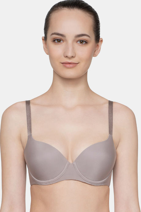 Buy Triumph Padded Non Wired Medium Coverage Push-Up Bra - Black at Rs.1709  online