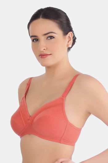 Buy Triumph Cut and Sew Non-Padded Wirefree Bra-Black at Rs.899 online