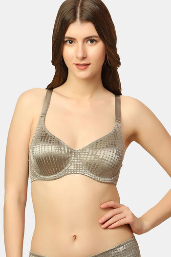 Buy Marks & Spencer Padded Non Wired Full Coverage Lace Bra