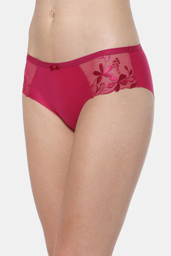 Buy Triumph Mid Rise Hipster Panty - Pink at Rs.350 online