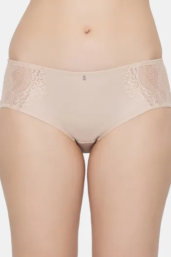 Buy Triumph High Rise Full Coverage Hipster Panty - New Beige at Rs.629  online