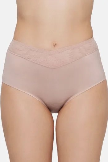 Triumph Medium Rise Full Coverage Hipster Panty - Smooth Skin