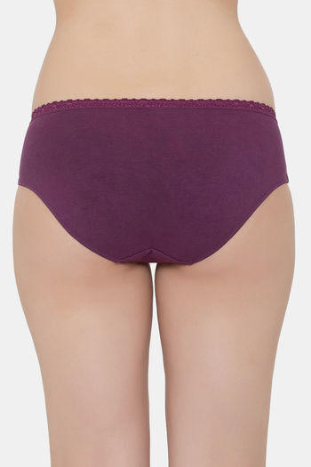 V Waist Split Thigh Rib Cotton Panty - Temu United Kingdom