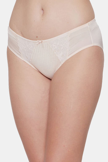 Buy Triumph Medium Rise Full Coverage Hipster Panty - Orange Highlight at Rs.629  online