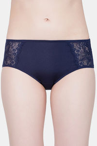 Buy Triumph Mid Rise Chafefree Hipster Panty - Navy Blue