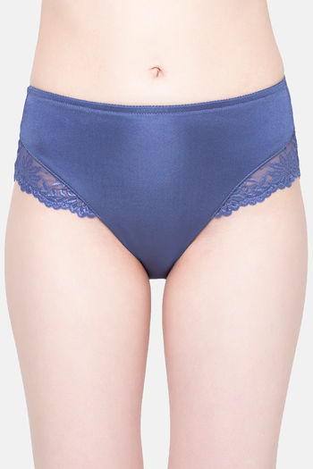 Buy Triumph Mid Rise Chafefree Hipster Panty - Indigo