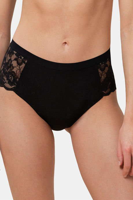 Buy Triumph Black Self Design Hipster Panty for Women's Online