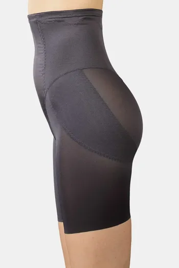 Buy Triumph High control Full Coverage With power-net lining High Waist  Thigh Shaper - Black at Rs.2599 online
