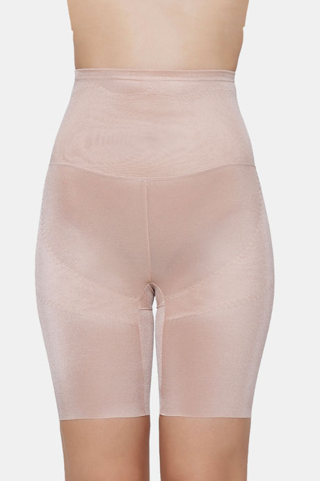 Buy Triumph Shape Sensation Long Leg Panty High Waist Tummy Thigh Control  Shapewear - Black Online