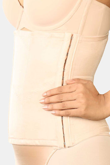 Buy Triumph High Control Full Coverage Back Smoothening With Trenslo boning  Tummy and waist shaping Vest - Beige at Rs.1899 online