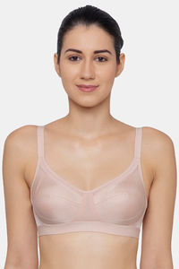 Buy Triumph Triaction 64 Wireless Non Padded Comfortable Support Bra - Neutral Beige