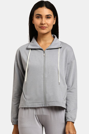 grey fleece loungewear