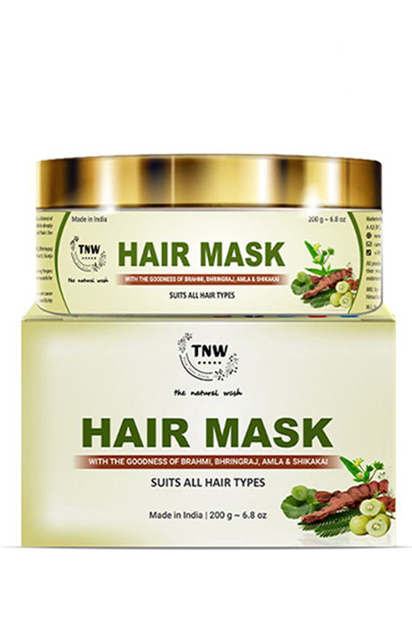 Buy Tnw The Natural Wash Hair Mask With A mla Bhringraj & Shikakai For Dry  And Damaged Hair - 200 G at  online | Beauty online