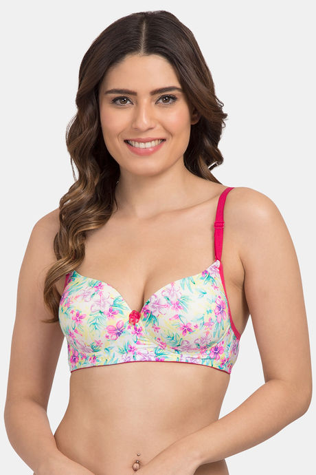 Buy Tweens Padded Wirefree T-Shirt Bra - White at Rs.310 online
