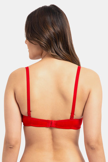 Buy Tweens Padded Wirefree T-Shirt Bra - Red at Rs.310 online