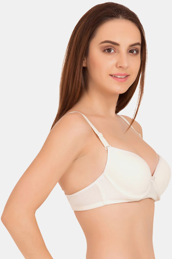 Buy Tweens Padded Wired Push Up Bra - White at Rs.300 online