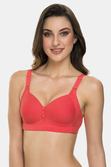Buy Tweens Padded Non-Wired Full Coverage Minimiser Bra - Beige at Rs.650  online