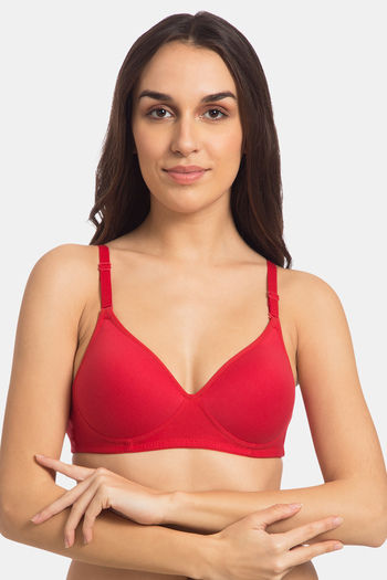 Parfait Lightly Lined Non-Wired Full Coverage Bralette - Blossom