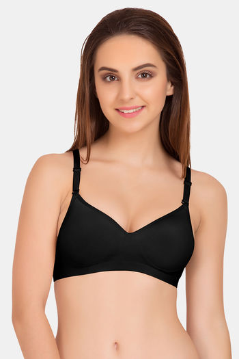 Buy Tweens Padded Non-Wired Full Coverage T-Shirt Bra - Tiger