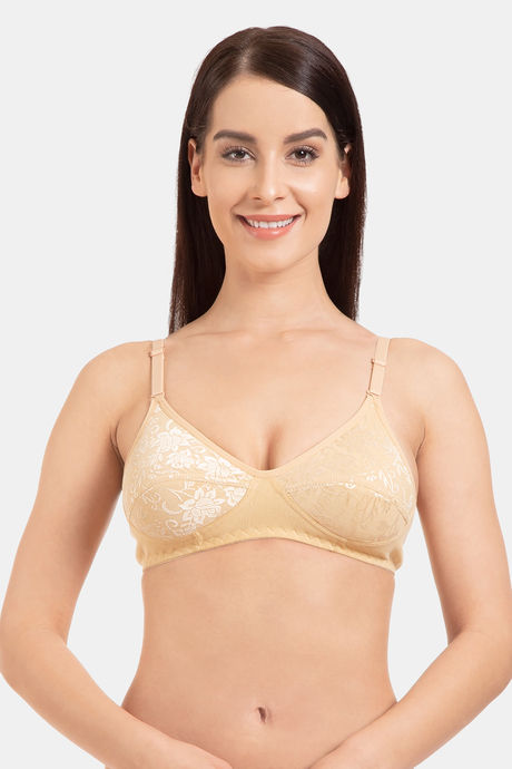 Buy Tweens Double Layered Non-Wired Full Coverage T-Shirt Bra - Skin at  Rs.252 online