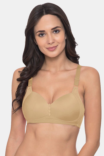 Buy Tweens Padded Non Wired Full Coverage T-Shirt Bra - Skin at Rs.303  online