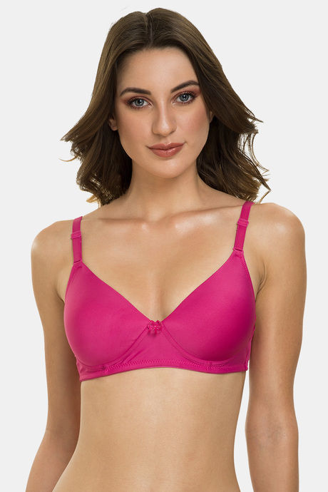 Buy Tweens Padded Non Wired Full Coverage T-Shirt Bra - Maroon at Rs.374  online