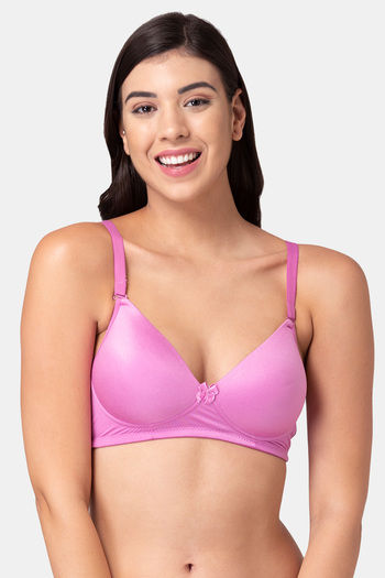 Buy Tweens Padded Non-Wired Low Coverage Super Support Bra - Red