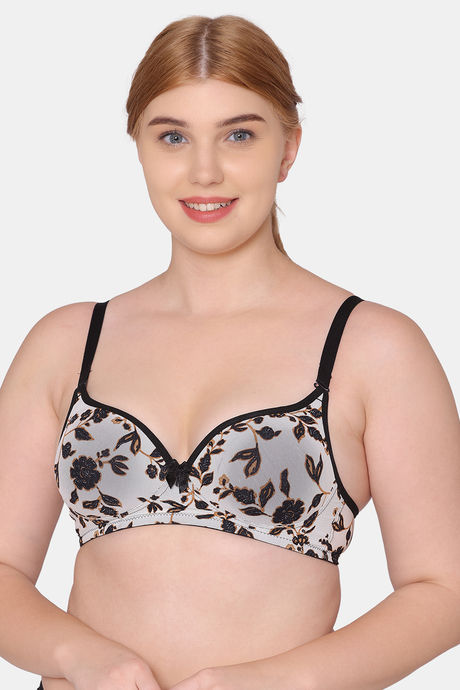 Buy Tweens Padded Non-Wired Full Coverage T-Shirt Bra - Flower Print at  Rs.299 online