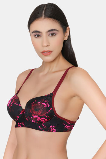 Buy Tweens Padded Non-Wired Full Coverage T-Shirt Bra - Hot Pink at Rs.374  online