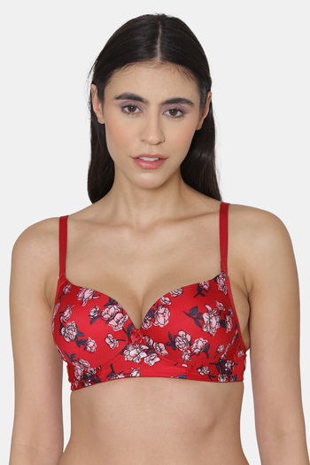 Buy Tweens Padded Non Wired Medium Coverage T-Shirt Bra - Assorted at Rs.375  online
