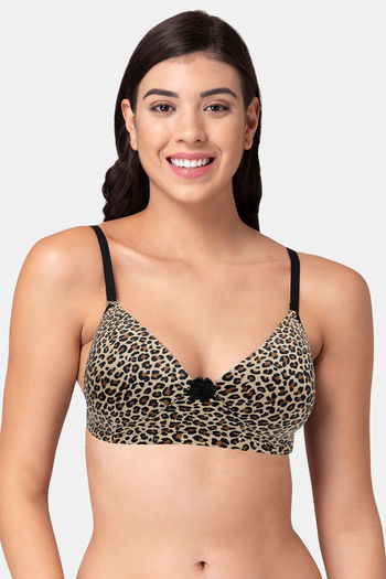 Buy Tweens Padded Non Wired Full Coverage T-Shirt Bra - Print