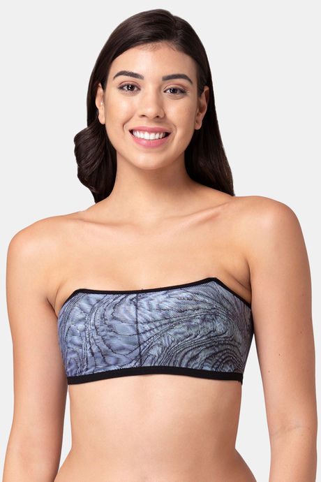 Buy Tweens Padded Non Wired Medium Coverage Tube Bra - Print at Rs.260  online