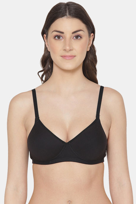 Tweens Padded Non Wired Full Coverage T-Shirt Bra - Black