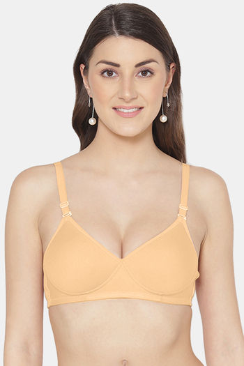 Buy Tweens Padded Non Wired Full Coverage T-Shirt Bra - Skin