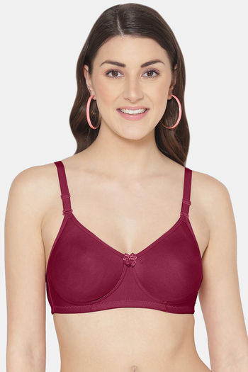 Buy Tweens Single Layered Non Wired Full Coverage T-Shirt Bra - Magenta