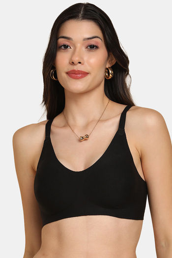 Buy Tweens Padded Non-Wired Full Coverage Super Support Bra - Black