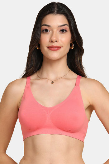 Buy Tweens Padded Non-Wired Full Coverage Super Support Bra - Orange