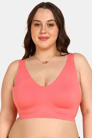 Buy Tweens Padded Non-Wired Full Coverage Super Support Bra - Orange