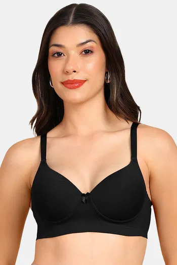 Buy Tweens Push-Up - Level 3 Non-Wired 3/4Th Coverage Push-Up Bra - Black
