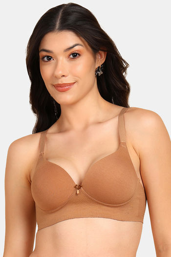 Buy Tweens Push-Up - Level 3 Non-Wired 3/4Th Coverage Push-Up Bra - Skin