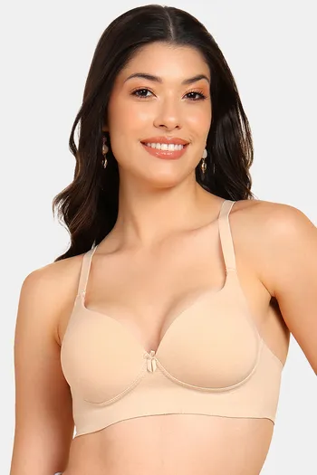 Buy Tweens Push-Up - Level 3 Non-Wired 3/4Th Coverage Push-Up Bra - Skin