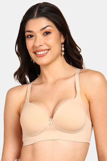 Buy Tweens Push-Up - Level 2 Non-Wired 3/4Th Coverage Push-Up Bra - Skin
