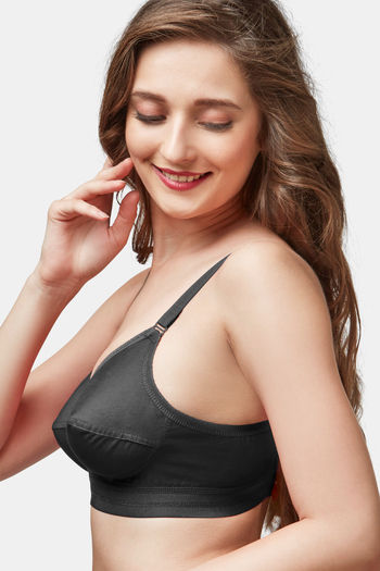 Buy Trylo Single Layered Non-Wired Full Coverage Super Support Bra