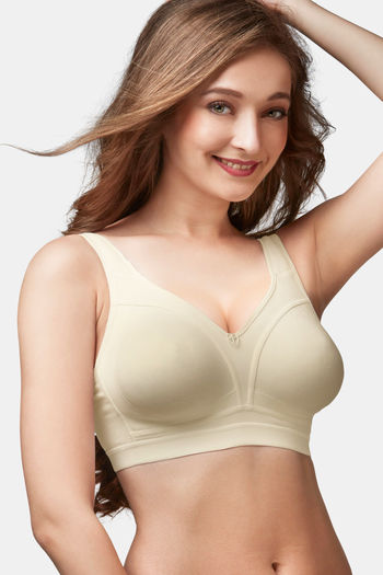 Parfait Padded Wired Full Coverage Strapless Bra - Pearl White