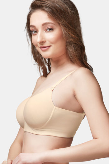 Buy Trylo Vivanta Women Non Wired Soft Full Cup Bra - Black at Rs.690  online