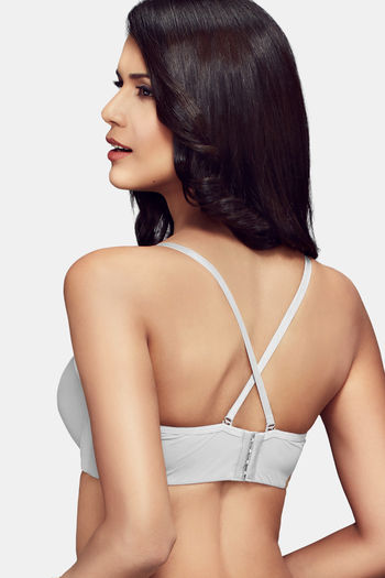 Buy Trylo Padded Regular Wired 3/4Th Coverage T-Shirt Bra - White at Rs.745  online