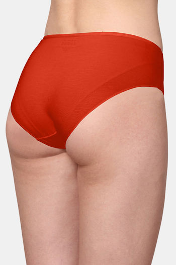 Buy AshleyandAlvis Medium Rise Full Coverage Anti Bacterial Hipster Panty  (Pack of 3) - Assorted at Rs.1278 online