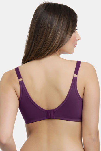 Buy Ultimo by Amante Padded Wired Full Coverage T-Shirt Bra - Grape at Rs.998  online