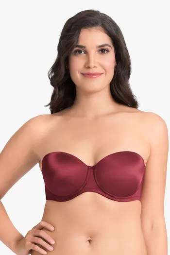 Buy Ultimo by Amante Padded Wired Full Coverage Strapless Bra